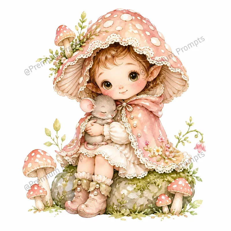 Whimsical Fairytale Storybook Characters