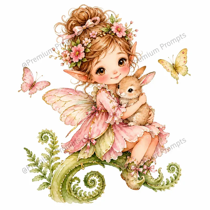 Whimsical Fairytale Storybook Characters