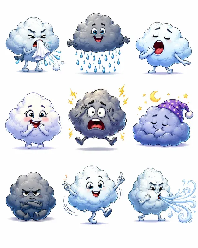 Nine Funny Cartoon Characters