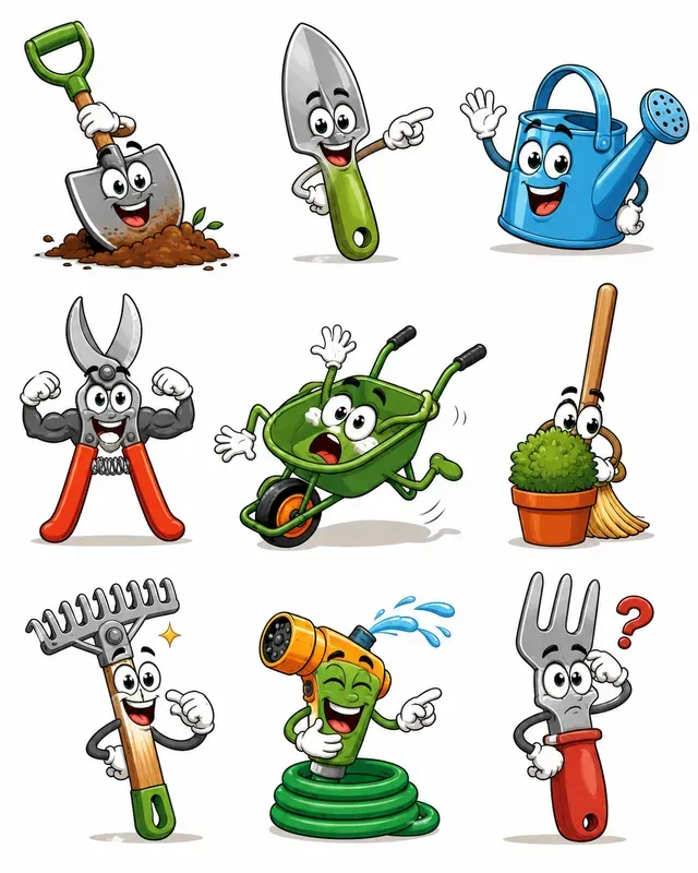 Nine Funny Cartoon Characters