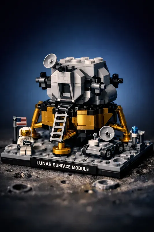 Lego Space Objects Render Packs