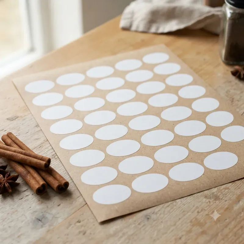 Pantry Label Sticker Sheet Builders