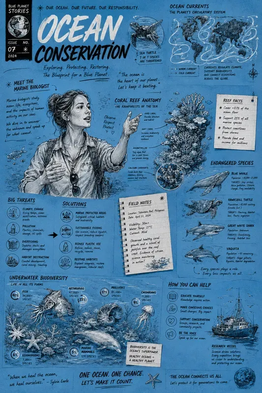 Editorial Infographic Character Series