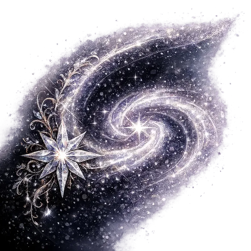 Frosted Star Vector Fashion Marketing