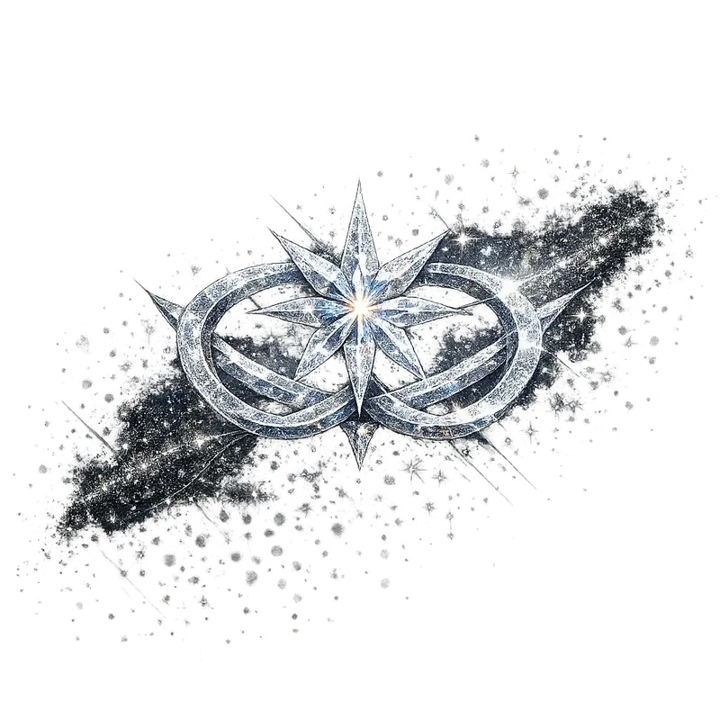 Frosted Star Vector Fashion Marketing