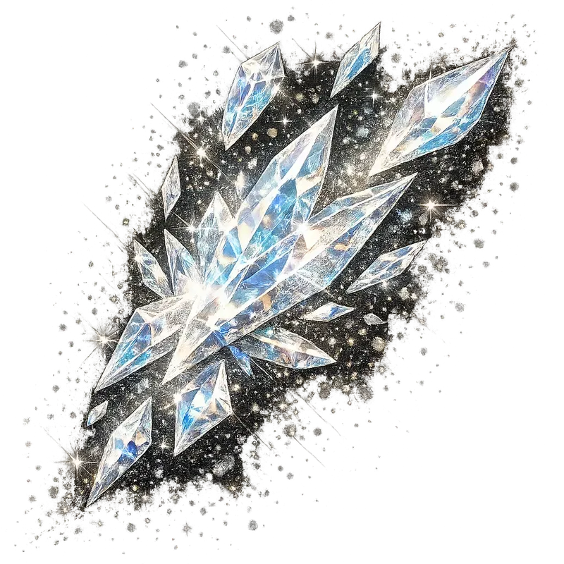 Frosted Star Vector Fashion Marketing