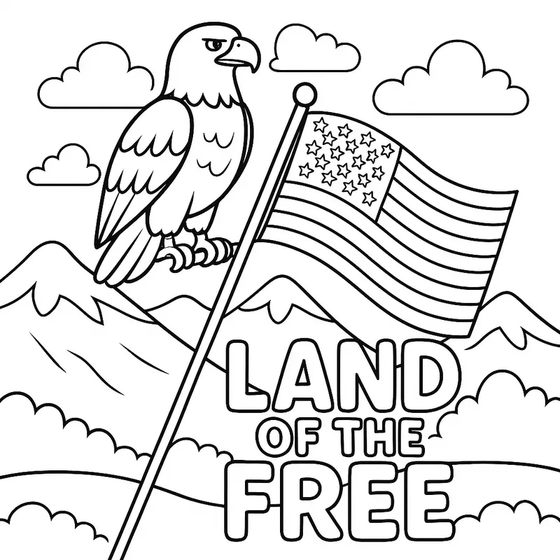 4th Of July Coloring Pages For Kids