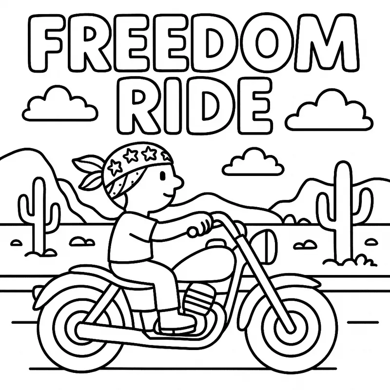 4th Of July Coloring Pages For Kids