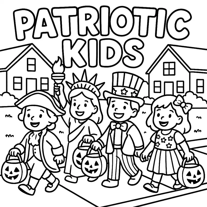 4th Of July Coloring Pages For Kids