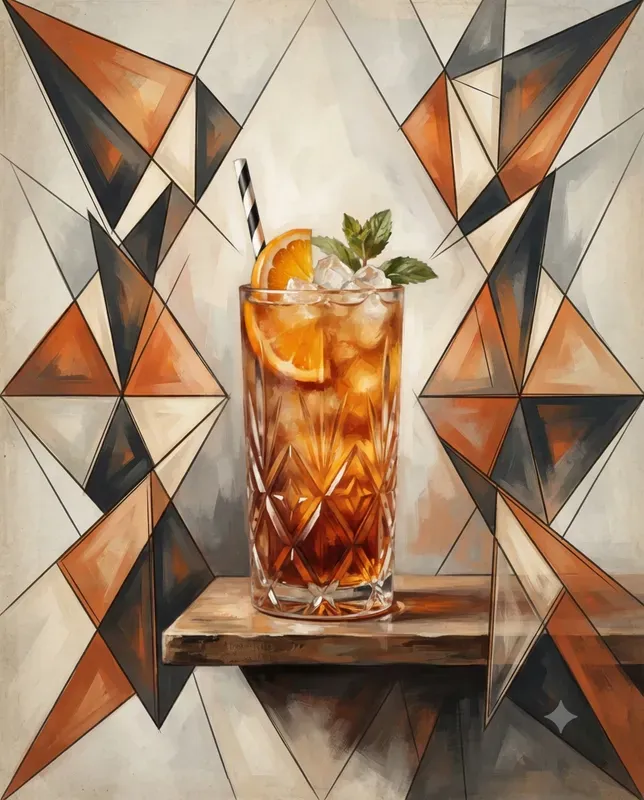 Angular Shard Composition Wall Art
