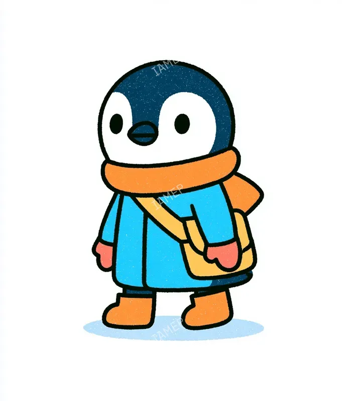Playful Crayon Character Art