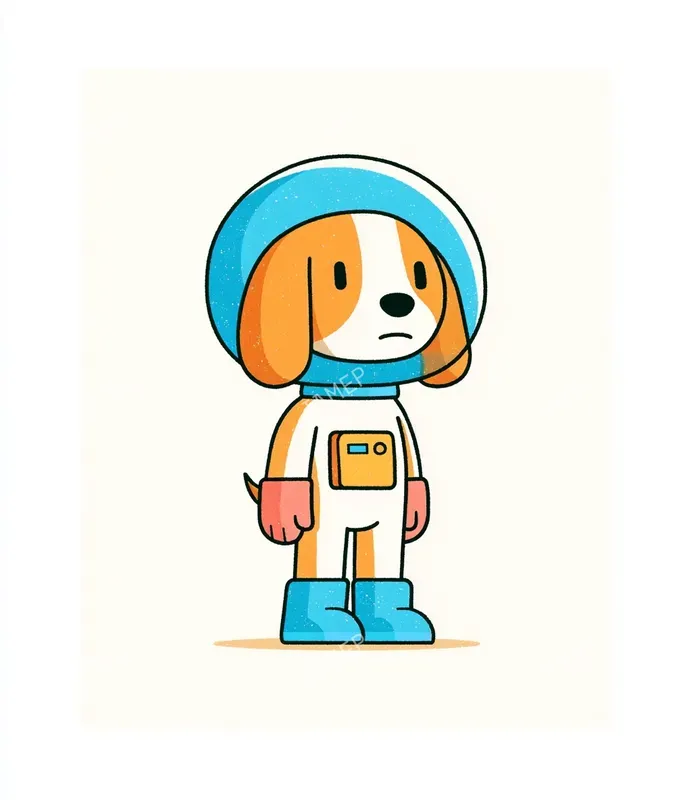 Playful Crayon Character Art