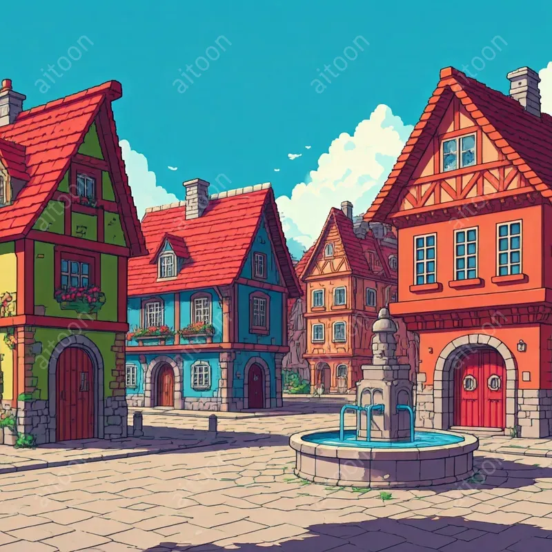 Environment Village Art
