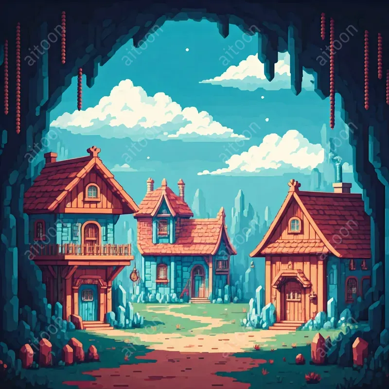 Environment Village Art