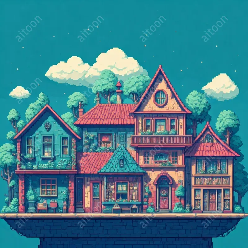 Environment Village Art
