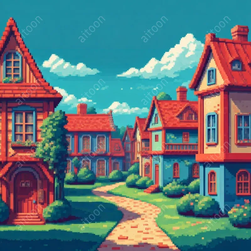Environment Village Art