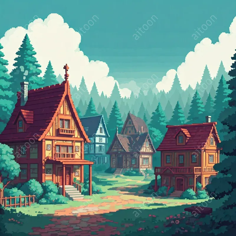 Environment Village Art