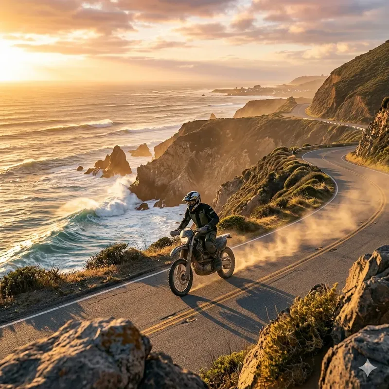 Open Road Motorcycle Photography