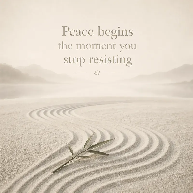Zen Sand Mindfulness Quote Posters
