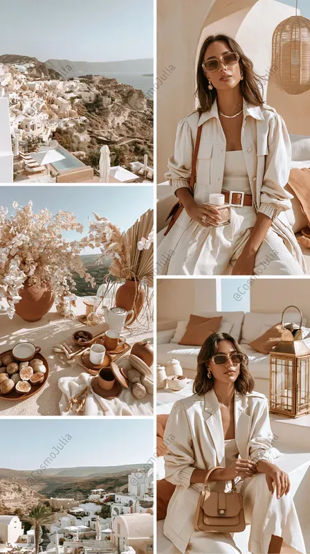 Minimalist Luxury Instagram Collages