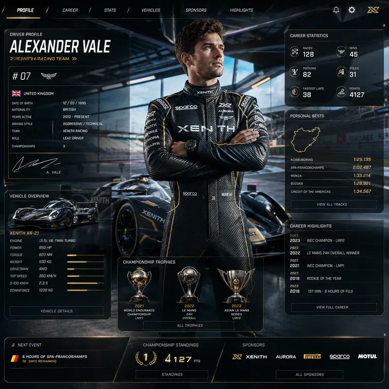 Ultimate Game Profile Showcases