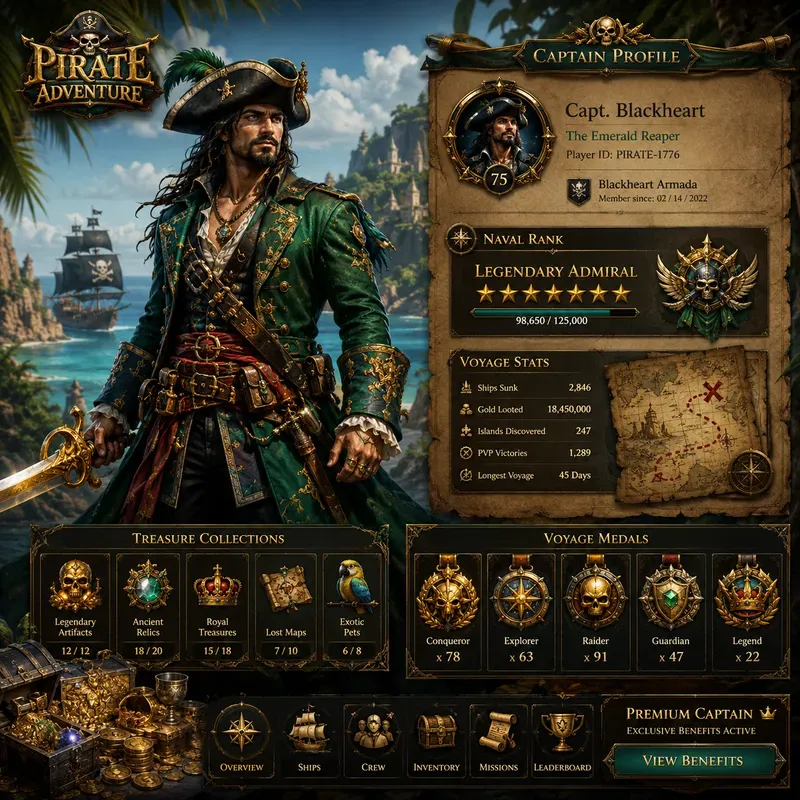 Ultimate Game Profile Showcases