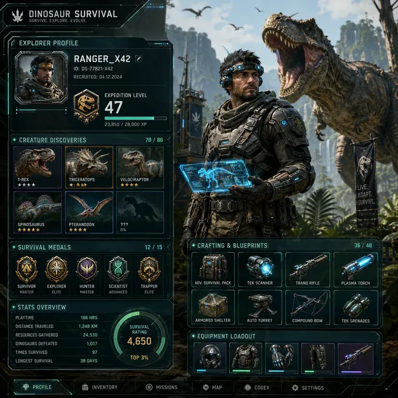 Ultimate Game Profile Showcases