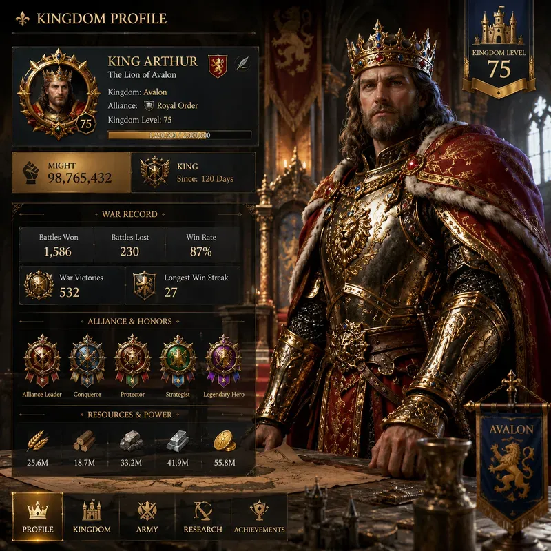 Ultimate Game Profile Showcases