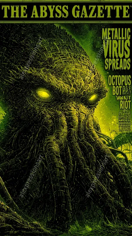 Toxic Mutant Creatures Magazine Covers