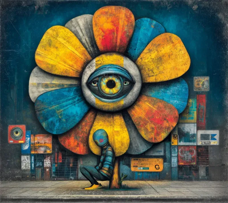 Pop Surrealist Urban Street Posters