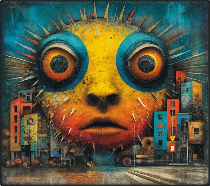 Pop Surrealist Urban Street Posters