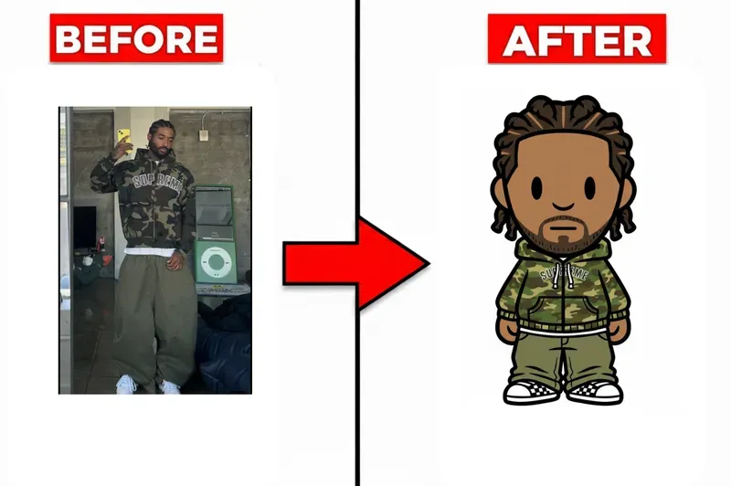 Custom Baby Milo Bapestyle Mascots