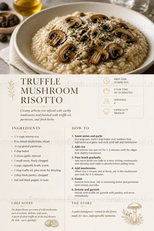 Luxury Cookbook Page Generator