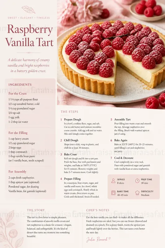 Luxury Cookbook Page Generator