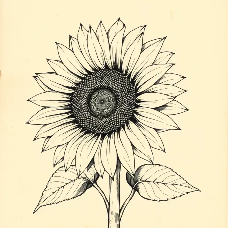 Hand Drawn Plants