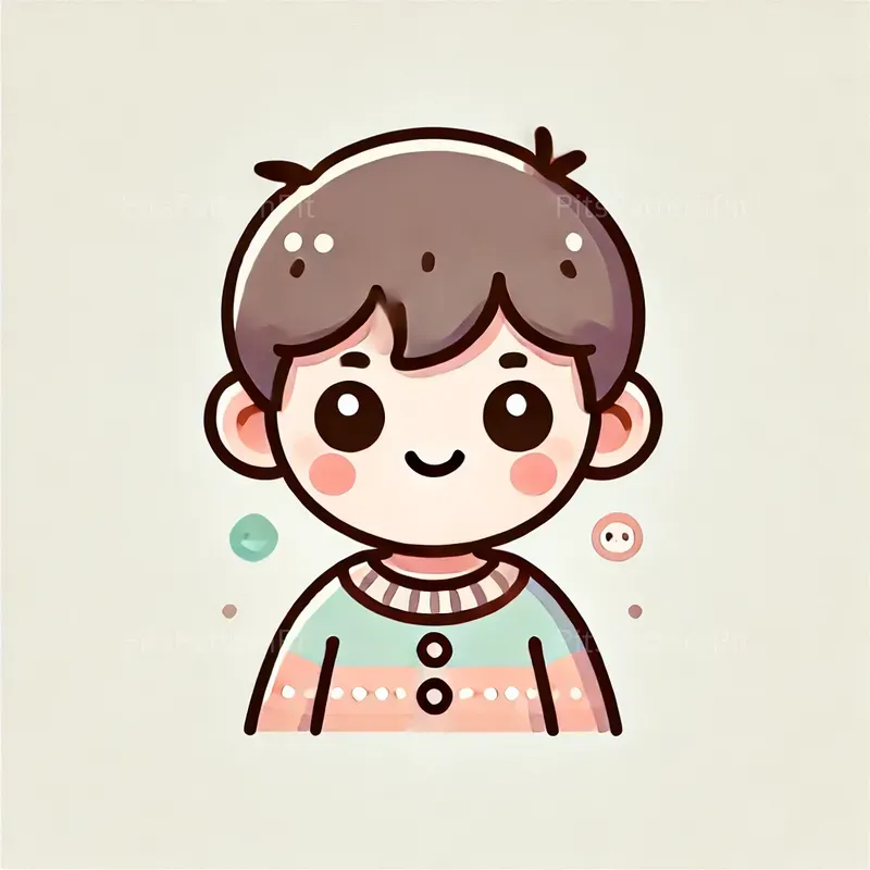 Cute Pastelthemed Doodle Avatars Art