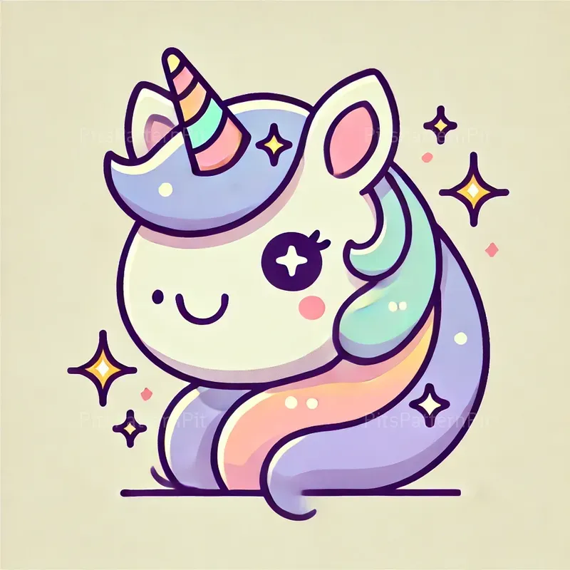 Cute Pastelthemed Doodle Avatars Art
