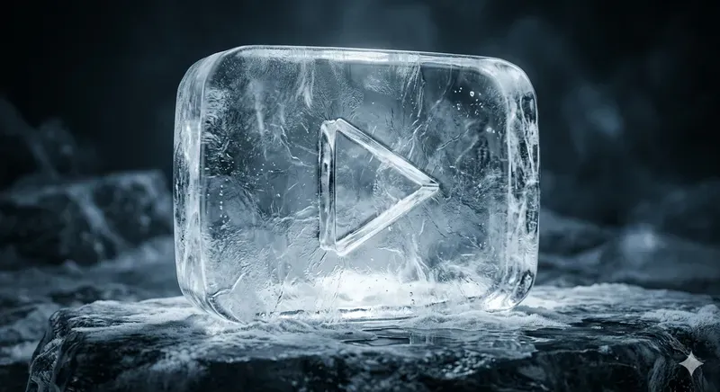 Realistic 3D Ice Logos