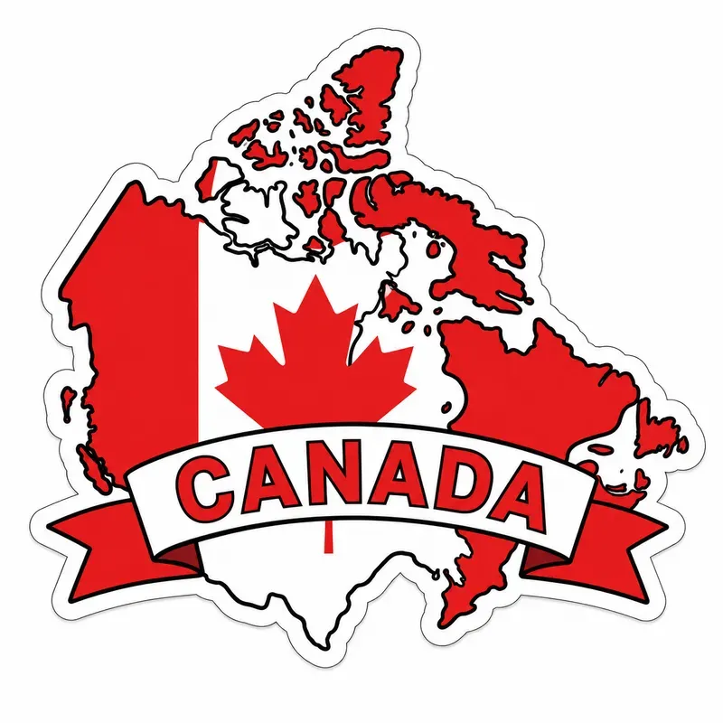 Travel Map Sticker Generator