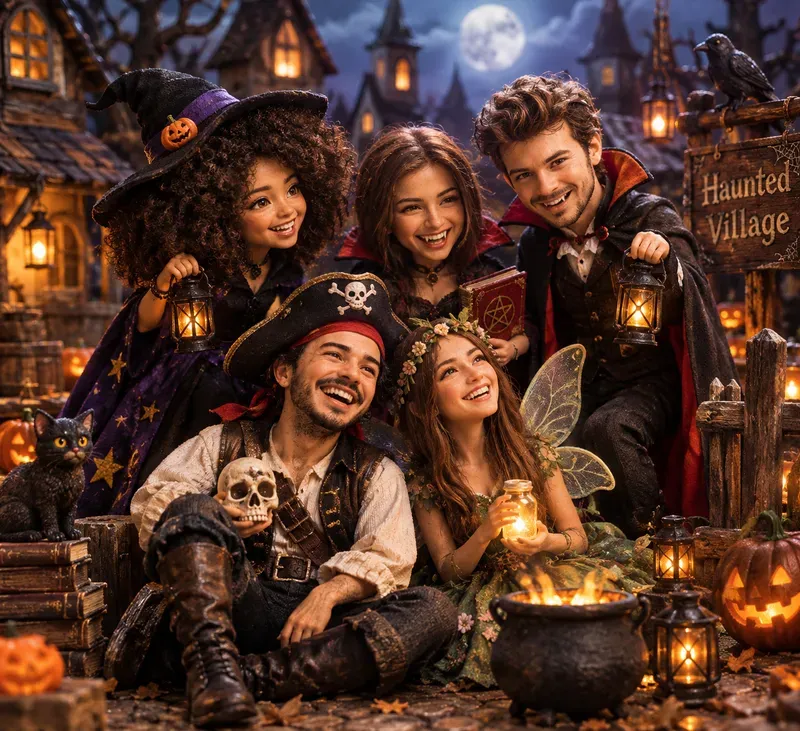 Scary Cute Halloween Generator