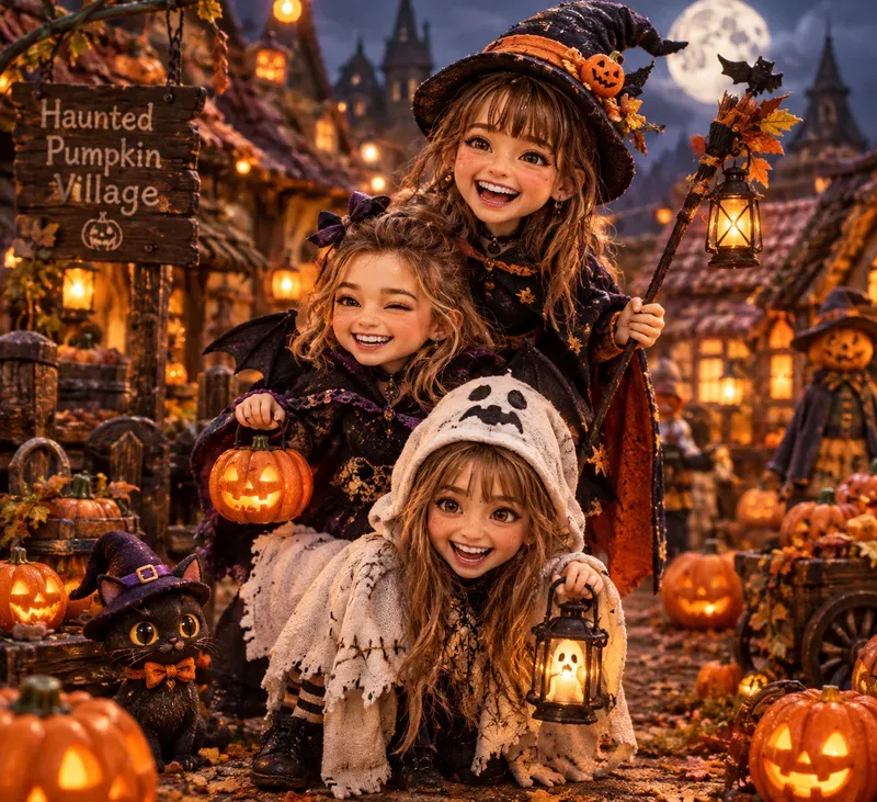 Scary Cute Halloween Generator