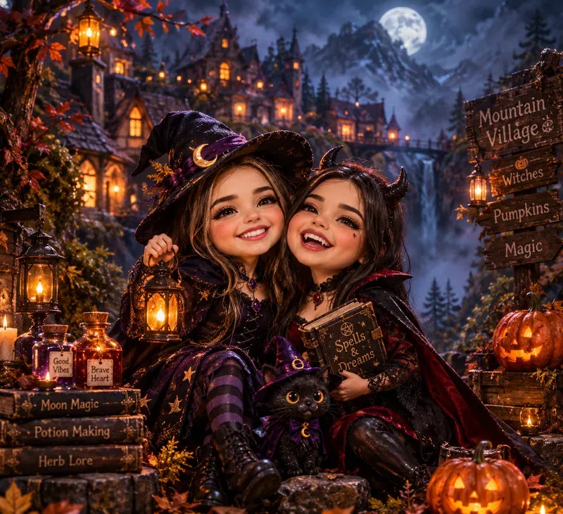 Scary Cute Halloween Generator