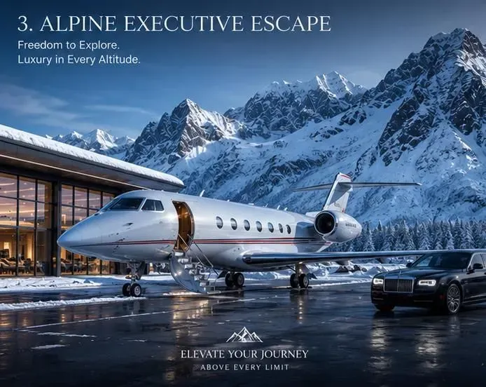 Cinematic Luxury Private Jet Advertisements