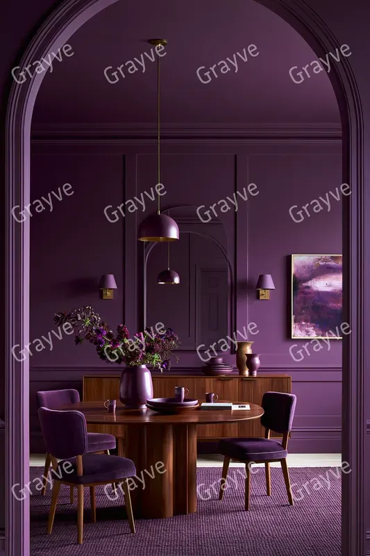 Color Drenched Interiors