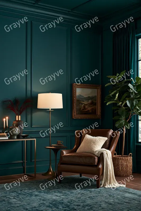 Color Drenched Interiors