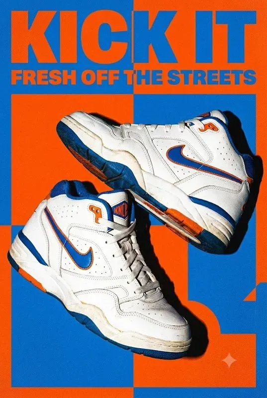 90s Magazine Ad Poster Studios