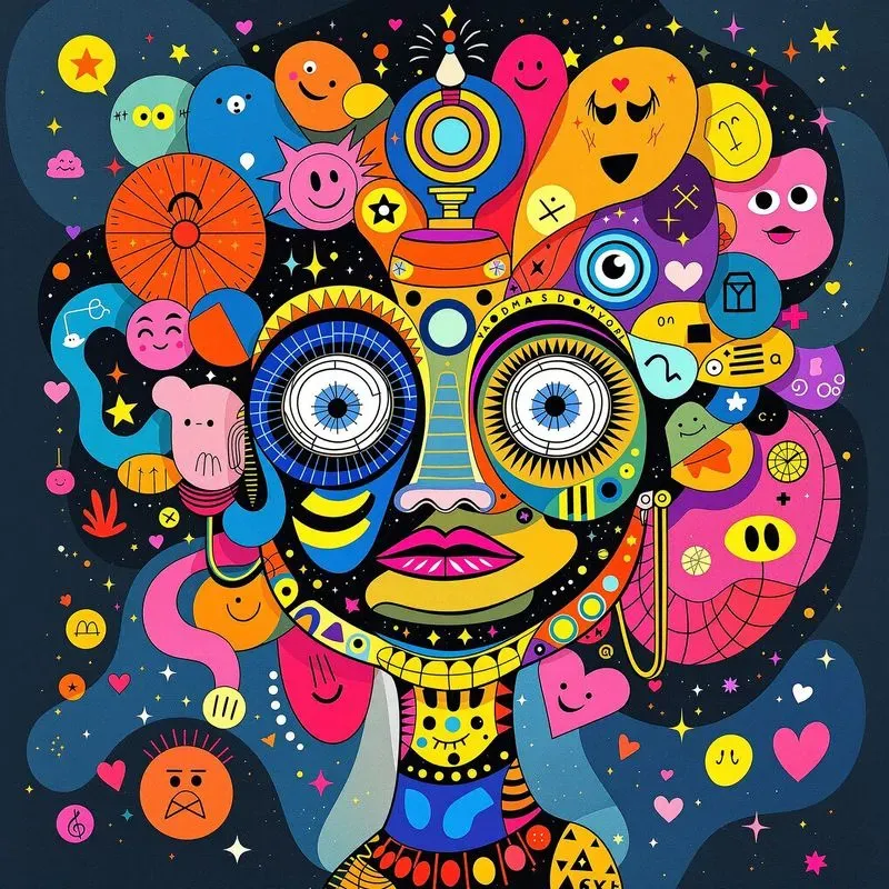 Vibrant Psychedelic Illustrations