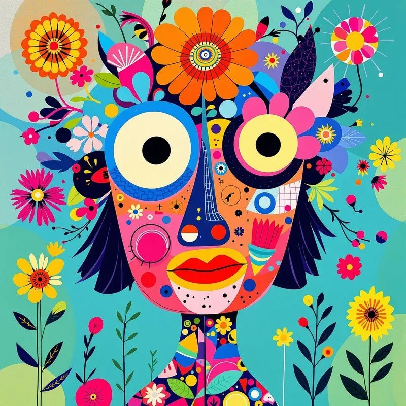 Vibrant Psychedelic Illustrations