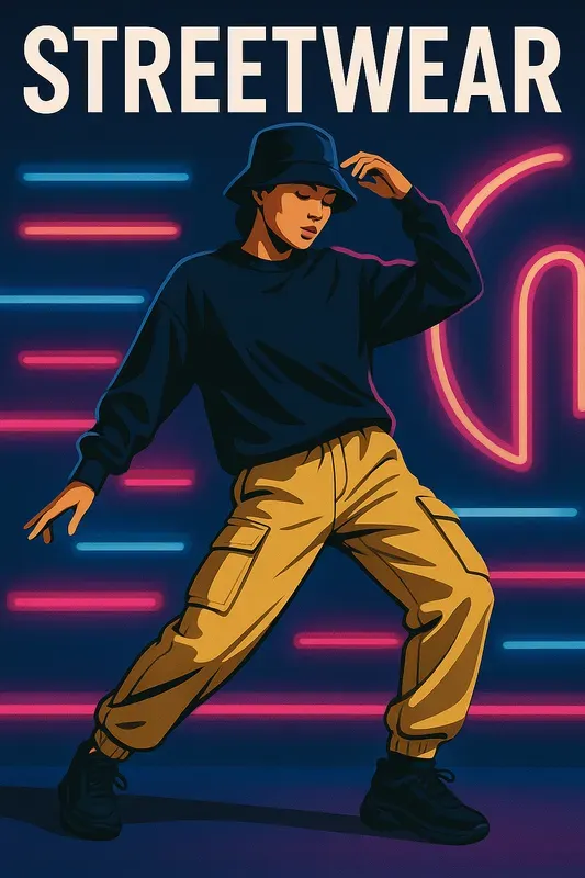 Highfashion Streetwear Poster Makers