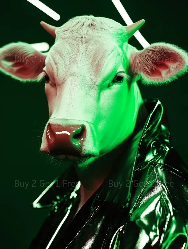 Neon Character Photography